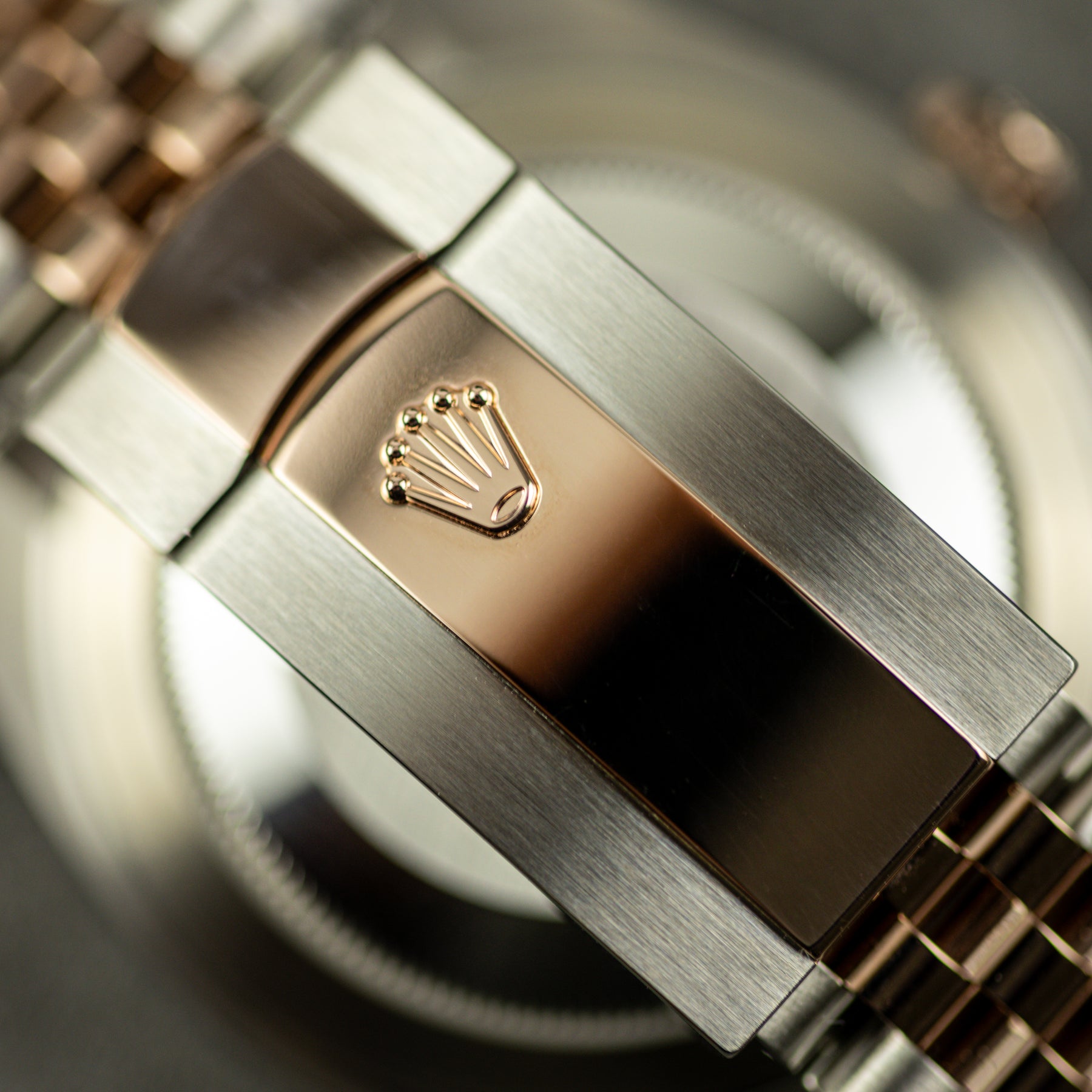 2023 Rolex DATEJUST 41mm Steel & Everose Gold, Fluted Bezel, Motif Dial 126331 AT RR JEWELLERS YARM