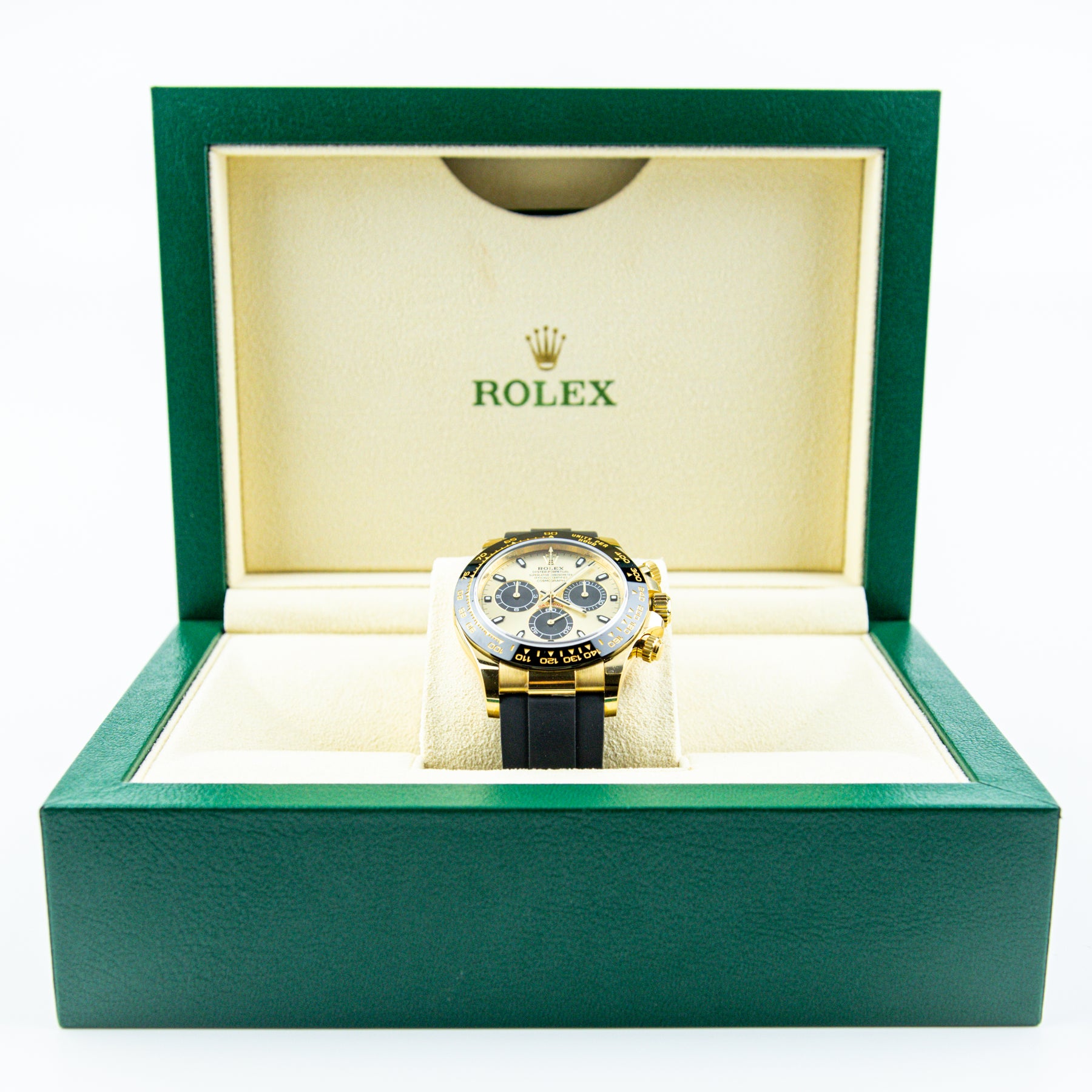 2021 Rolex COSMOGRAPH DAYTONA Yellow Gold, 'Pikachu', 40mm 116518LN at RR JEWELLERS YARM