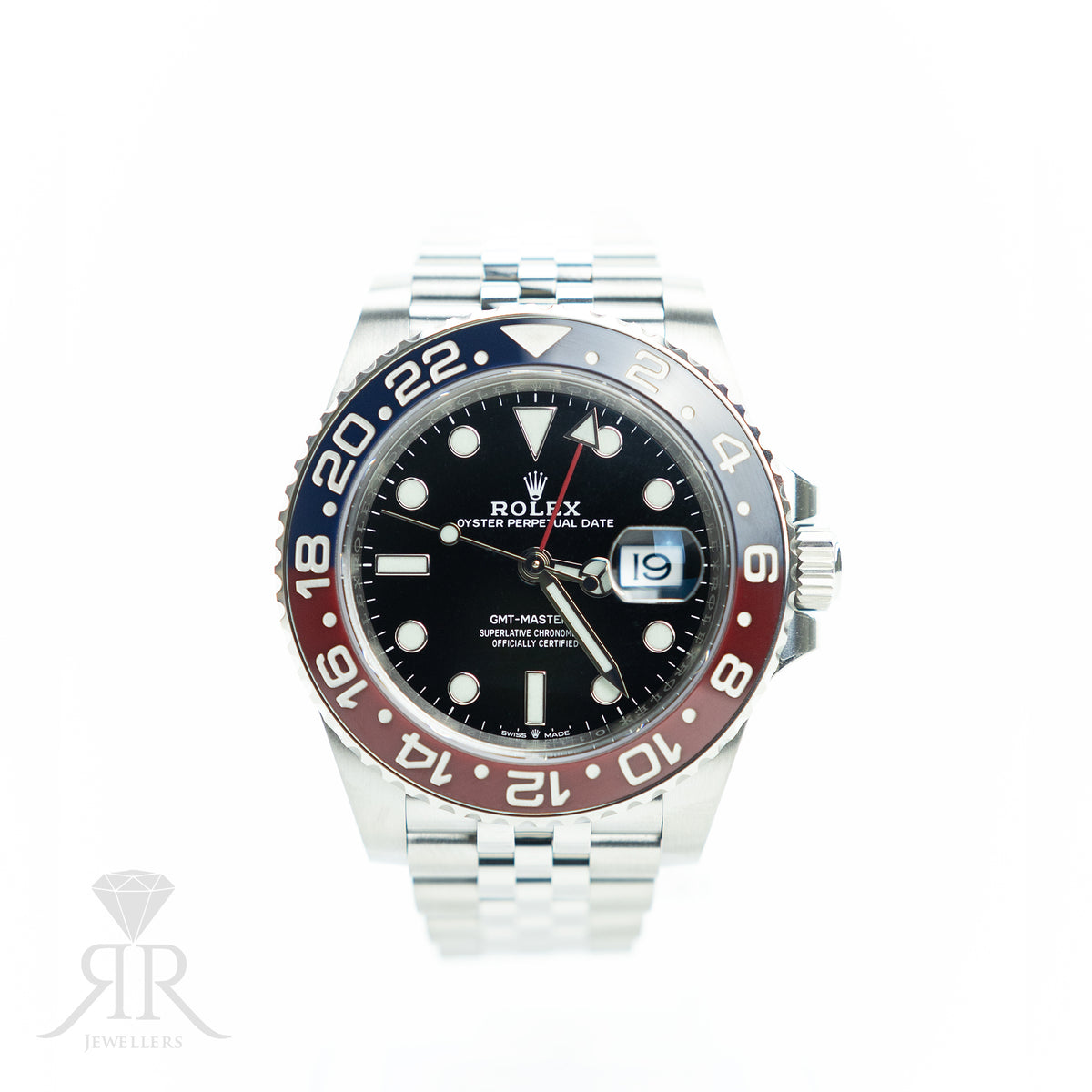 2021 Rolex Rolex GMT-MASTER II 'Pepsi' Jubilee Bracelet, 41mm, Oystersteel, 126710BLRO available at RR Jewellers Yarm