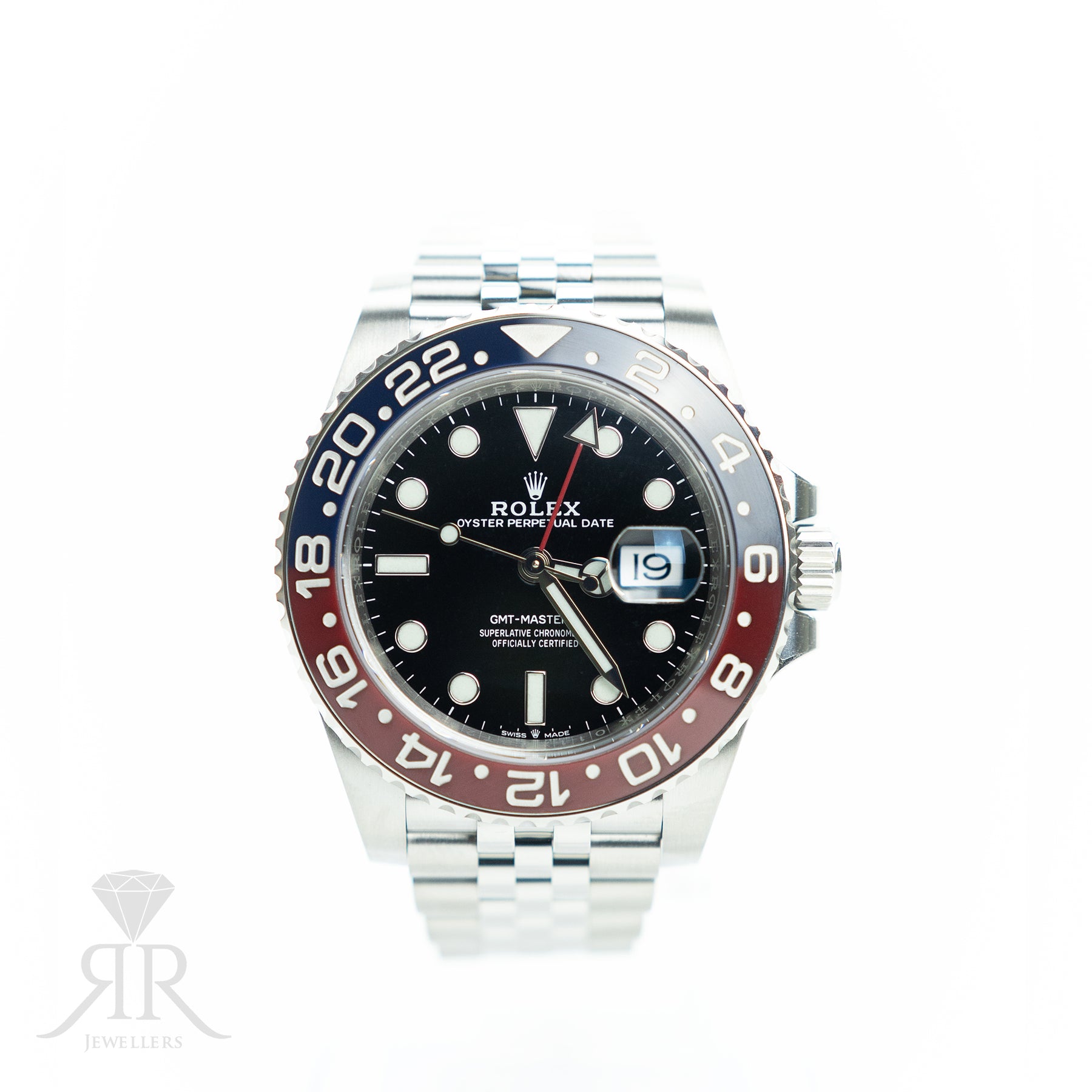 2021 Rolex Rolex GMT-MASTER II 'Pepsi' Jubilee Bracelet, 41mm, Oystersteel, 126710BLRO available at RR Jewellers Yarm