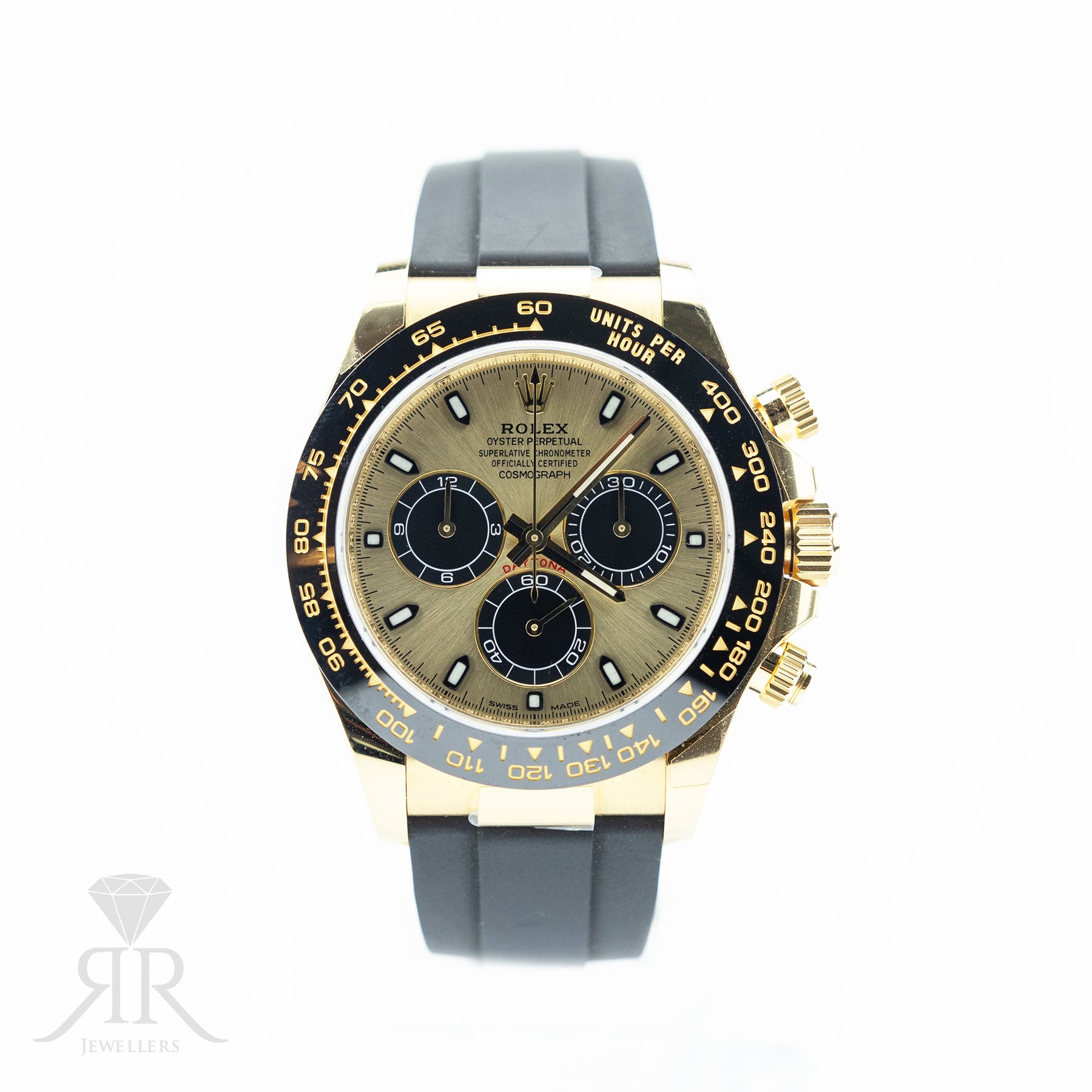 2021 Rolex COSMOGRAPH DAYTONA Yellow Gold, 'Pikachu', 40mm 116518LN at RR JEWELLERS YARM