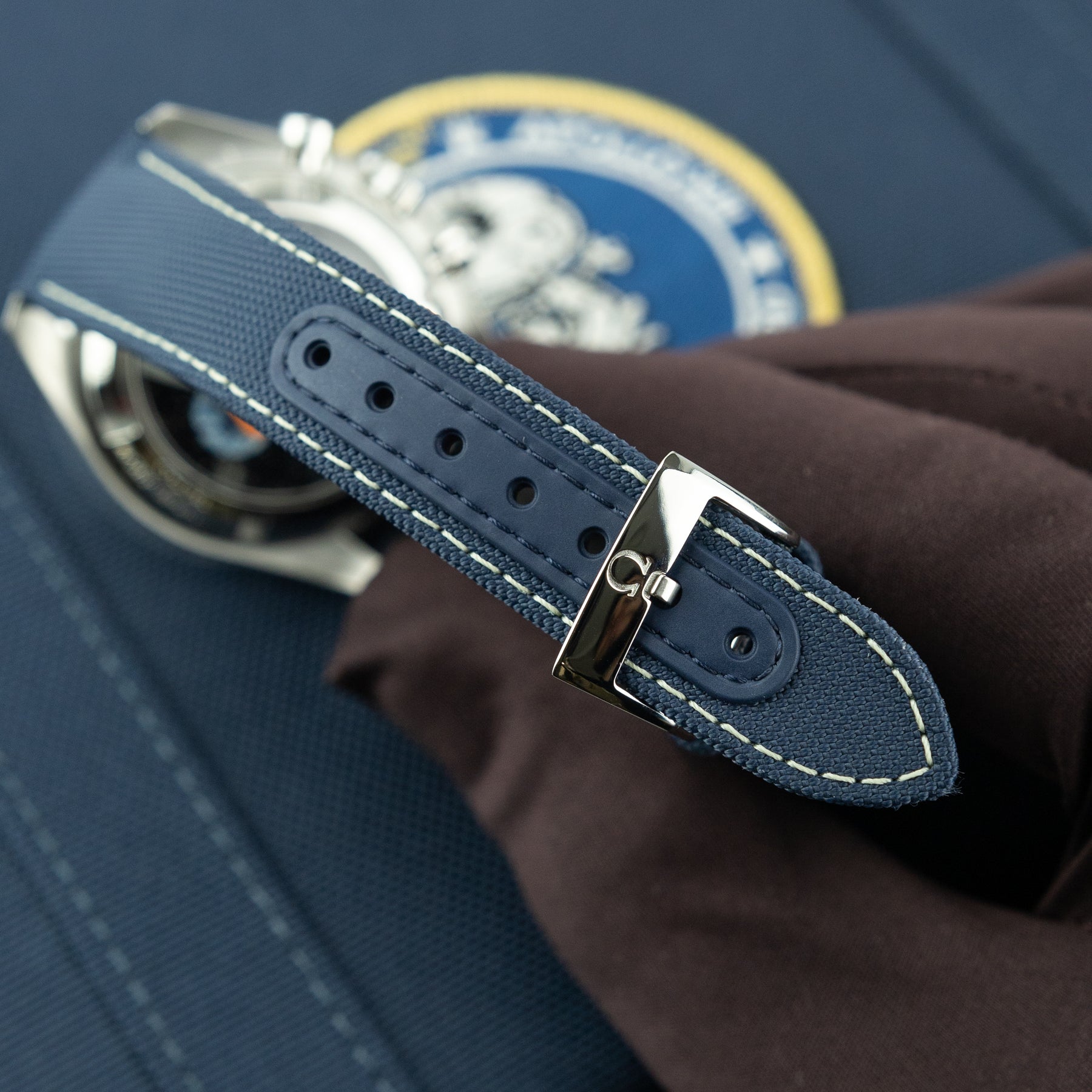 Stickered & Unworn OMEGA Speedmaster 50th Anniversary 'Silver Snoopy Award' at rr jewellers Yarm uk