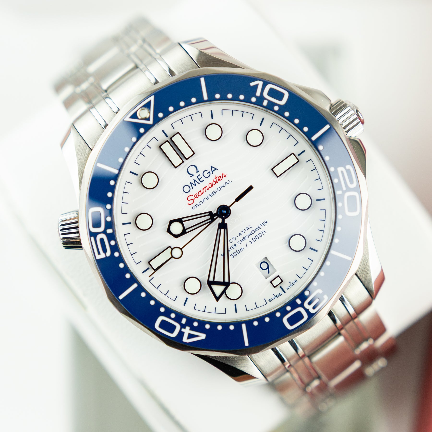 2020 Omega Seamaster SE Tokyo olympics at RR Jewellers Yarm