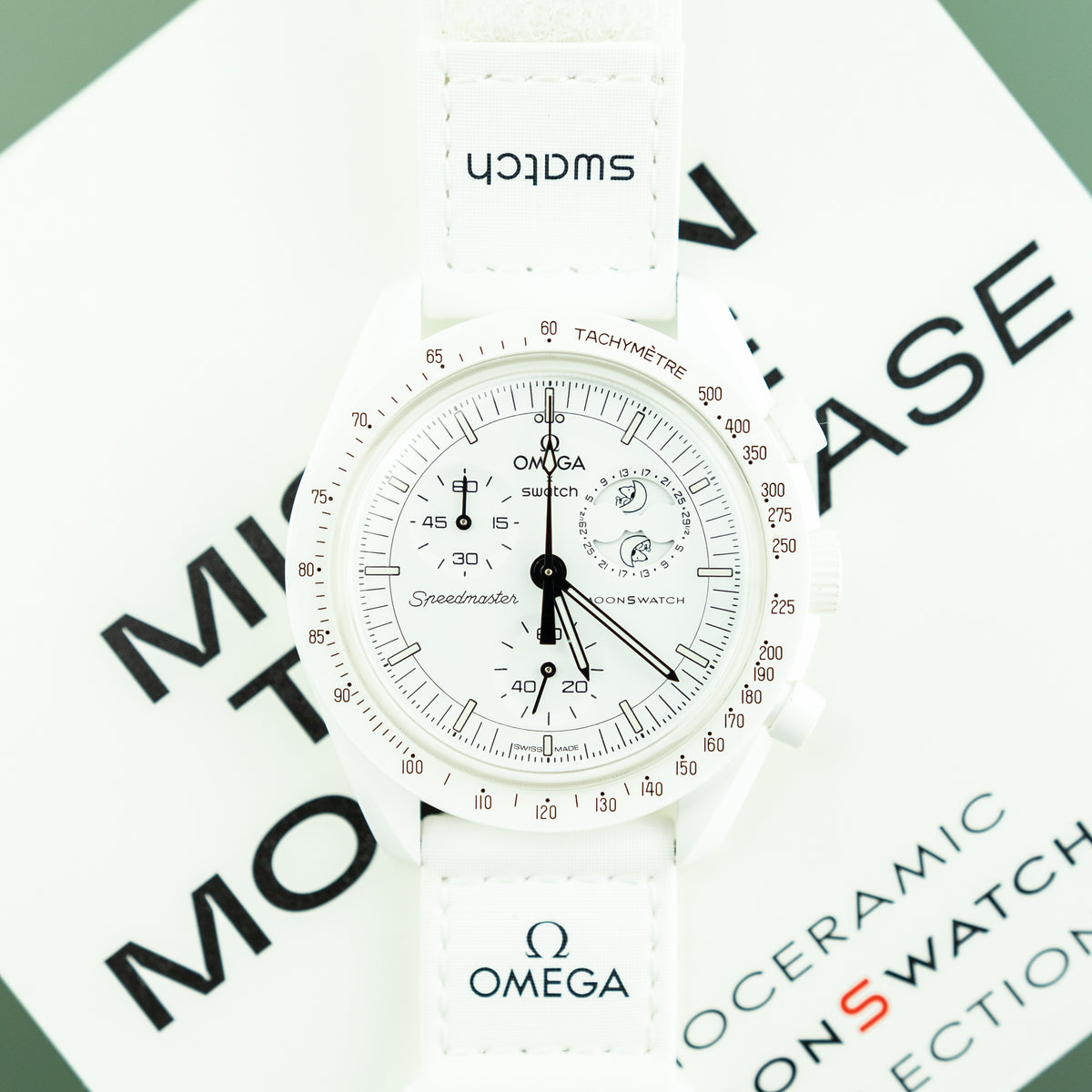 Omega X Swatch Mission to the Moonphase - Full Moon at RR Jewellers Yarm UK
