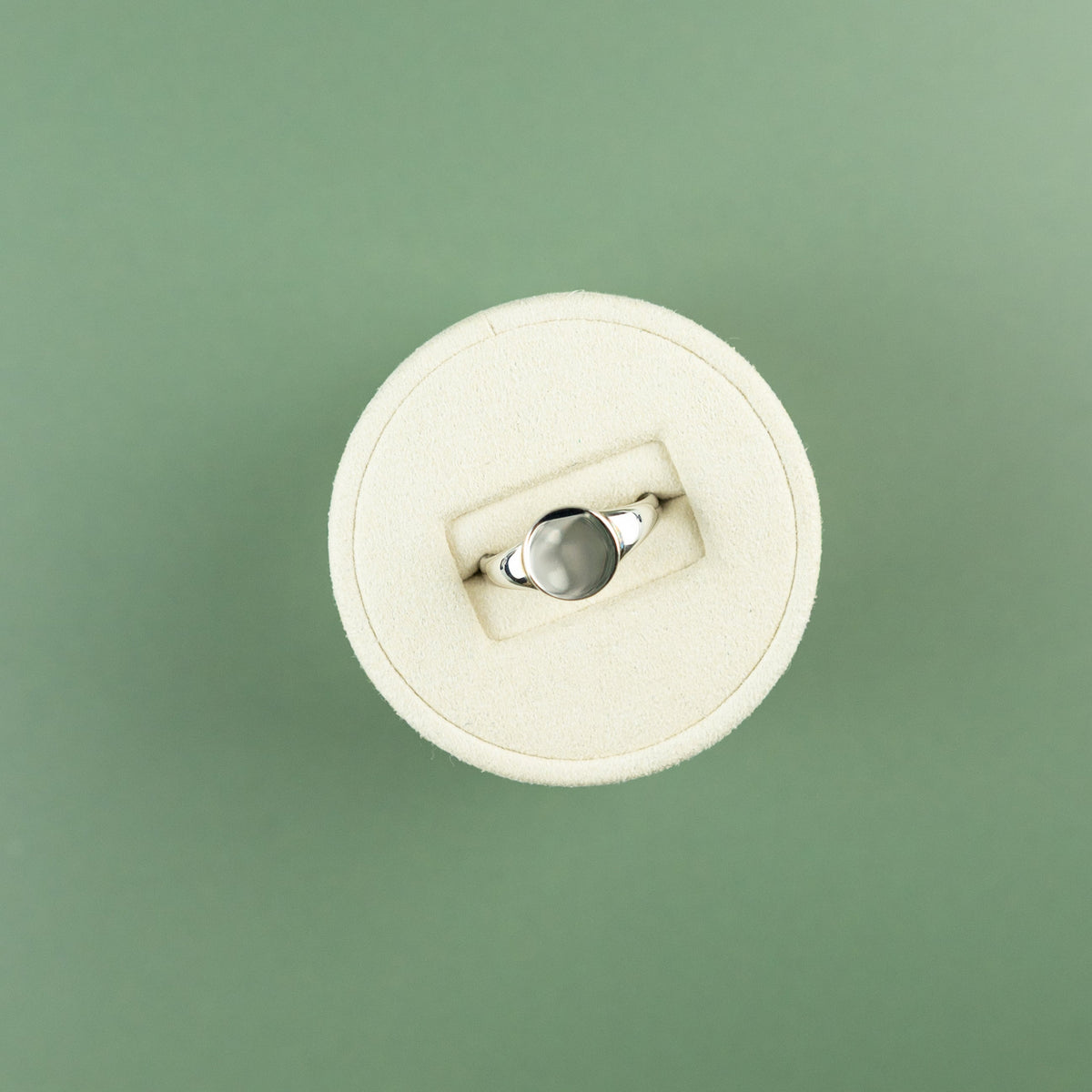 Silver signet ring at RR Jewellers Yarm UK