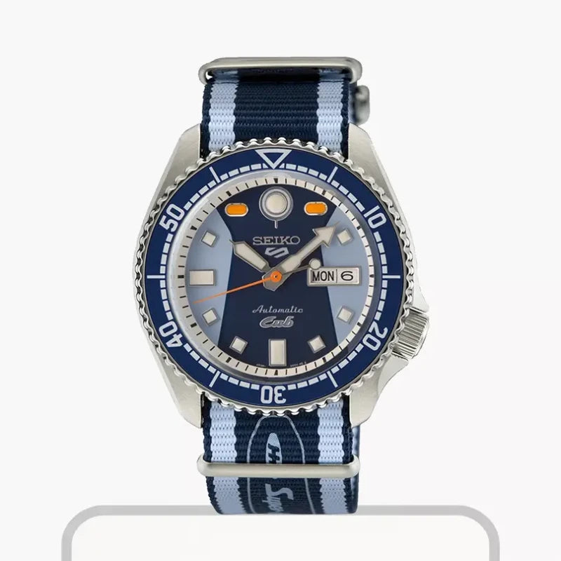 Seiko 5 Sports X Honda Limited Edition Two-tone Men's Watch SRPK37
