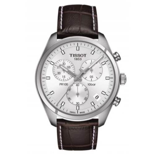 Tissot PR 100 Chronograph Quartz 41 Stainless Steel T101.417.16.031.00
