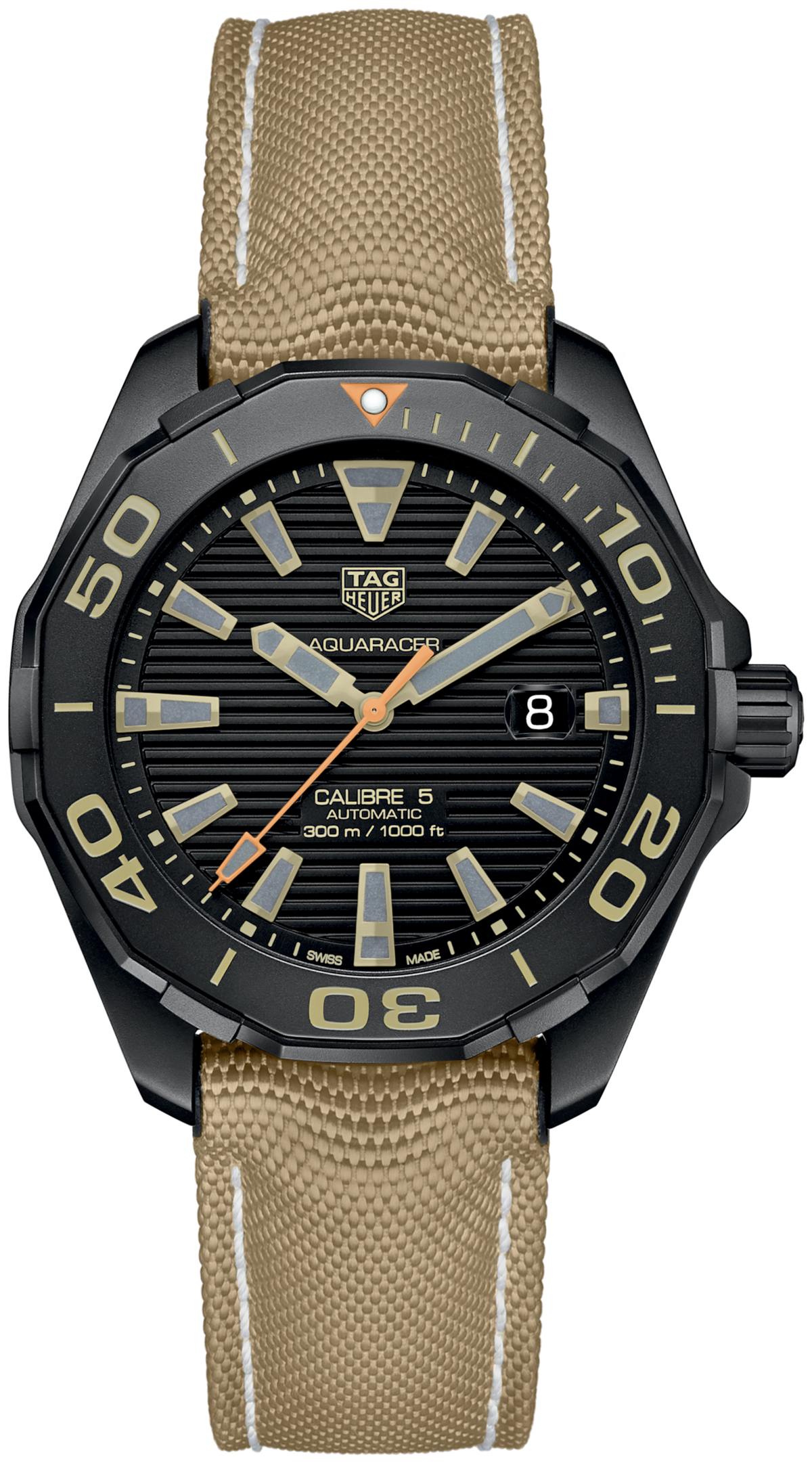 TAG Heuer Aquaracer MM0366_0, 43 mm, Titanium WAY208C.FC6383