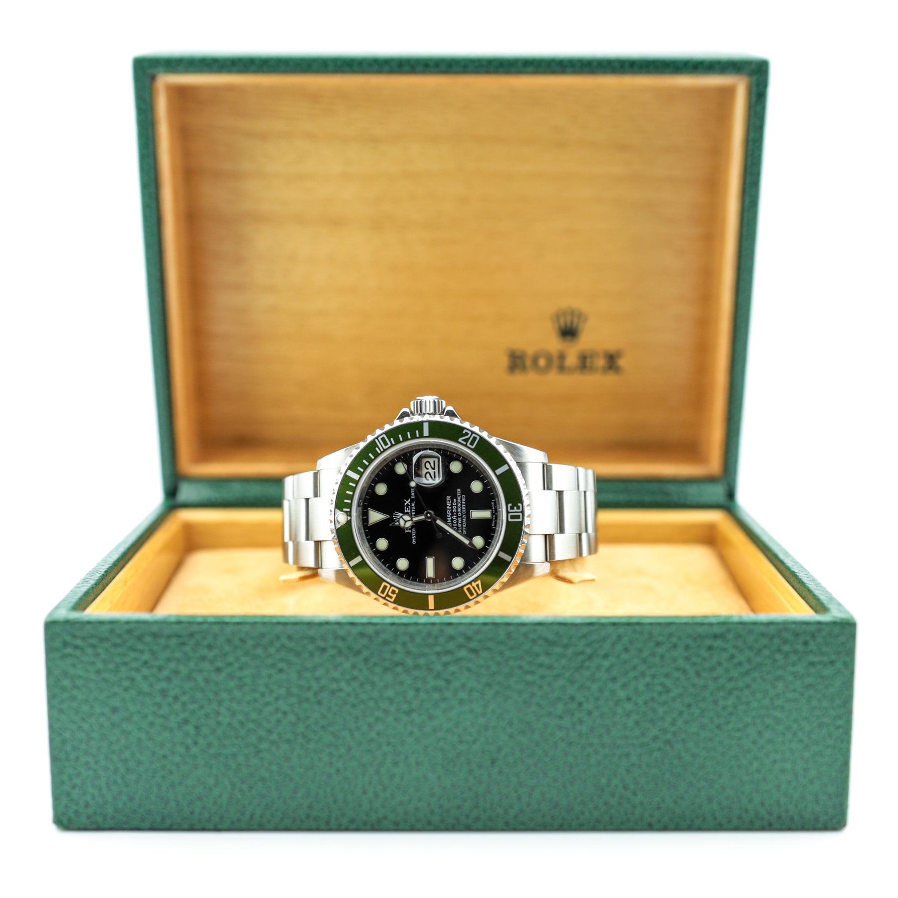 SUBMARINER 40MM 'KERMIT'- RR JEWELLERS YARM