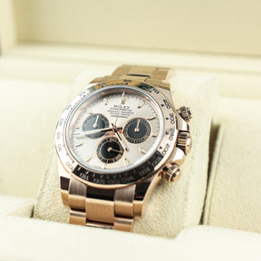 2021 Rolex COSMOGRAPH DAYTONA Everose Gold, Sundust Dial, 40mm, 116505 at RR JEWELLERS YARM