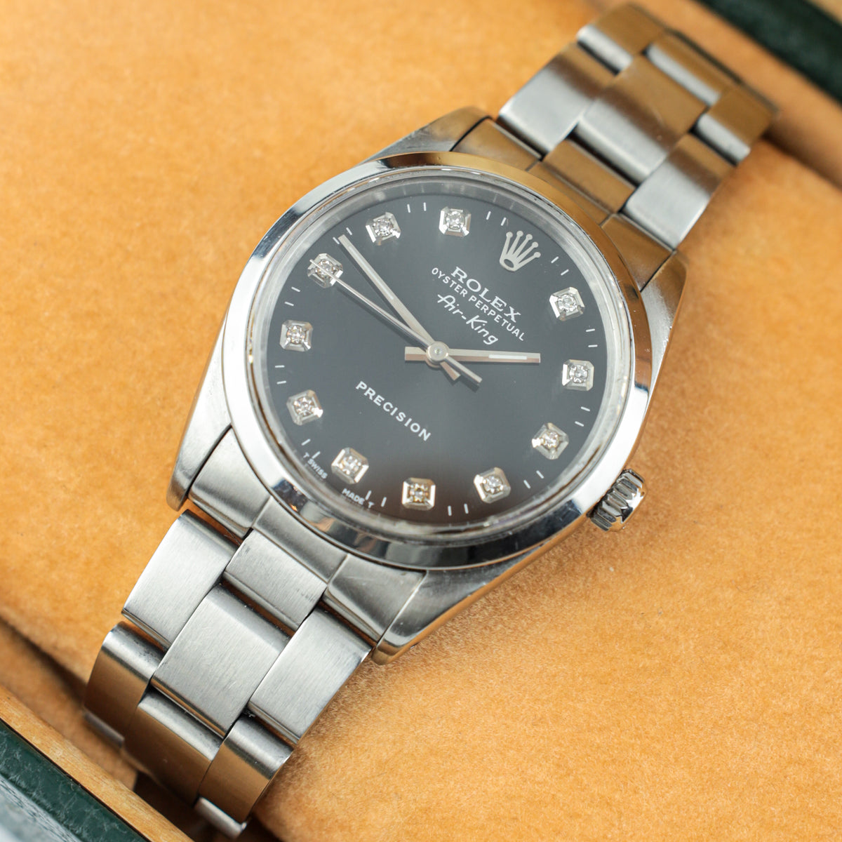 Worn Pre - Owned Good Condition Rolex Air - King OYSTER PERPETUAL With Original Box  at RR Jewellers Yarm UK