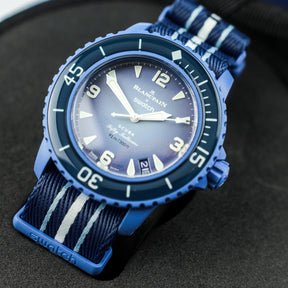 Blancpain X Swatch, Fifty Fathoms, ATLANTIC OCEON AVAILABLE AT RR JEWELLERS