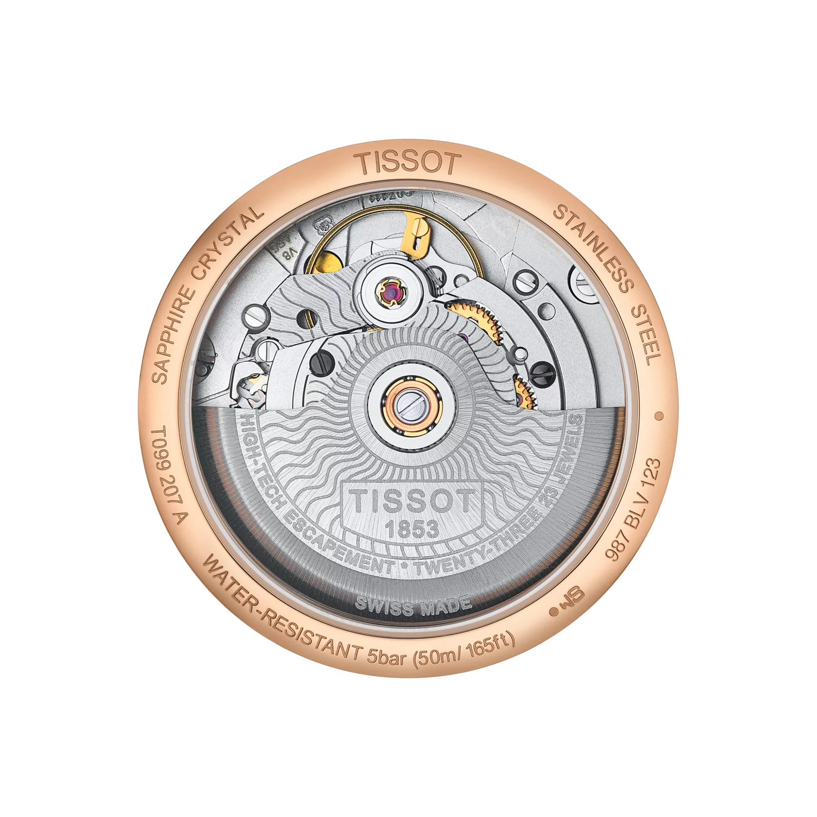 Tissot Chemin des Tourelles Powermatic 80 Lady T099.207.36.447.00 | RR