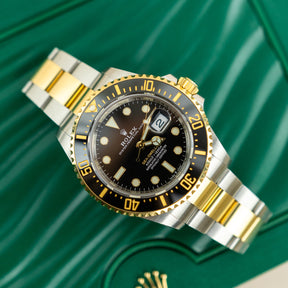 2020 Rolex SEA-DWELLER  Bi Metal Oystersteel & 18K Yellow Gold, 43mm 126603 available at RR Jewellers Yarm