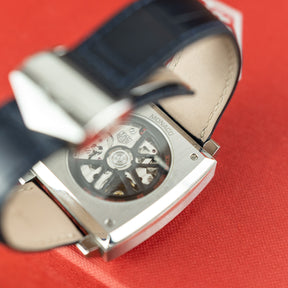 Pre Loved Tag Heuer Monaco - Chronograph Blue 39mm Dial at RR Jewellers Yarm UK