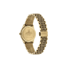 Gucci G-Timeless with bee gold plated 29mm watch YA1265021