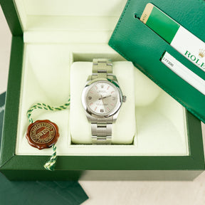 2015 Rolex OYSTER PERPETUAL 31 Mother of Pearl Markers 177200 Reference Watch