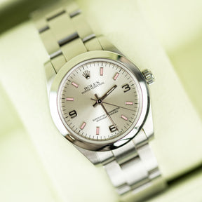 2015 Rolex OYSTER PERPETUAL 31 Mother of Pearl Markers 177200 Reference Watch