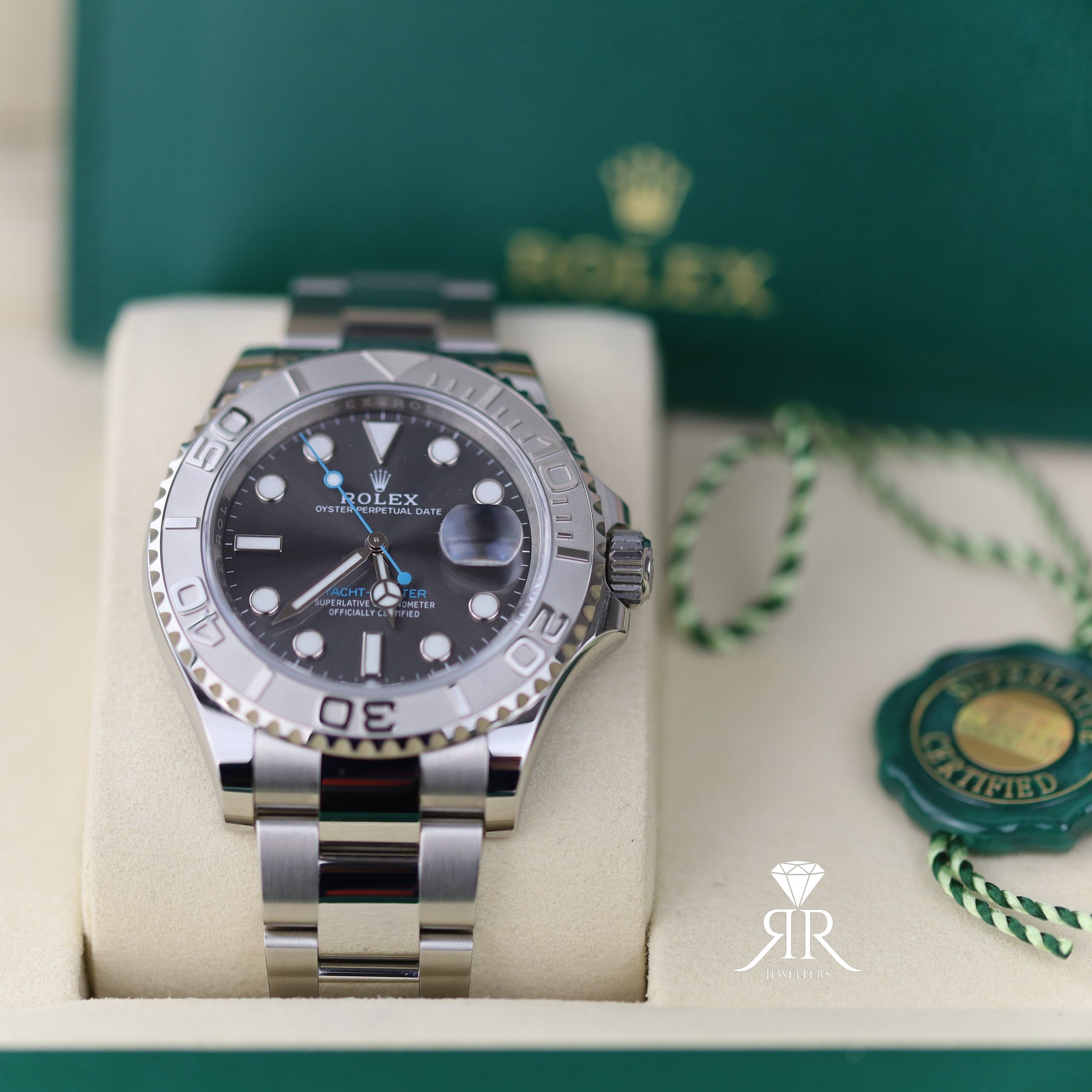 2026 Rolex YACHT-MASTER Oystersteel & Platinum, Slate Dial, 40mm 126622