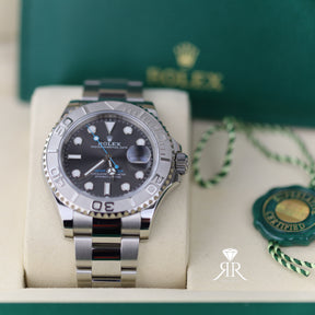 2026 Rolex YACHT-MASTER Oystersteel & Platinum, Slate Dial, 40mm 126622