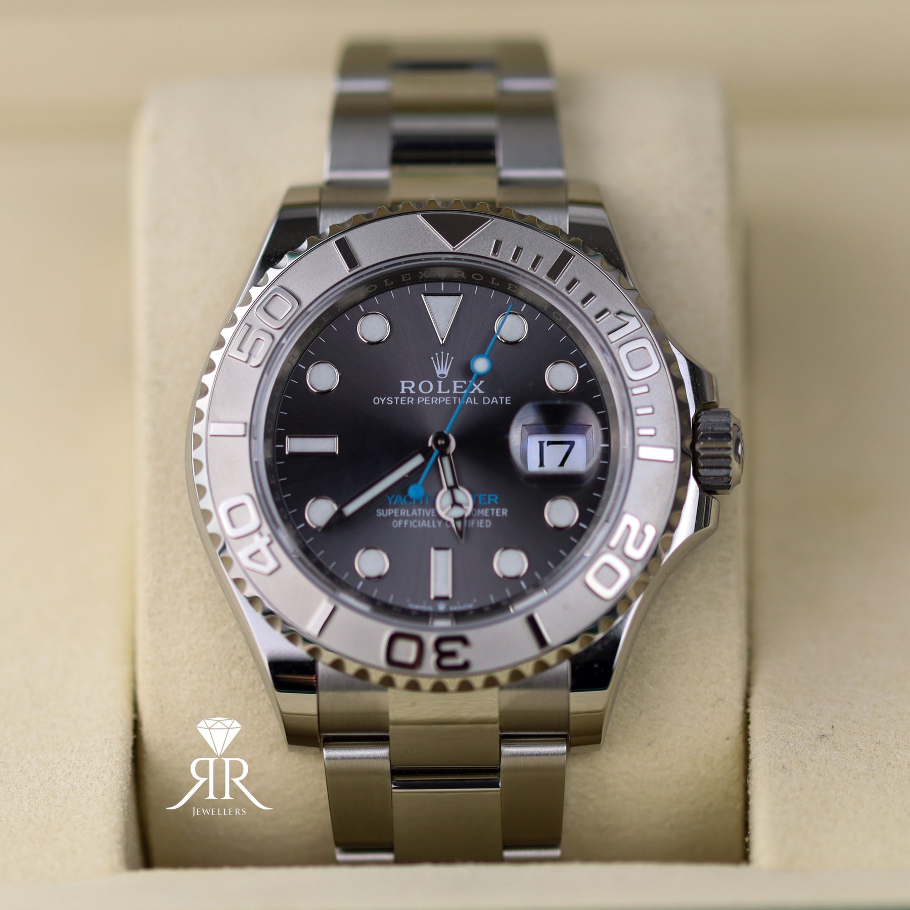 2026 Rolex YACHT-MASTER Oystersteel & Platinum, Slate Dial, 40mm 126622
