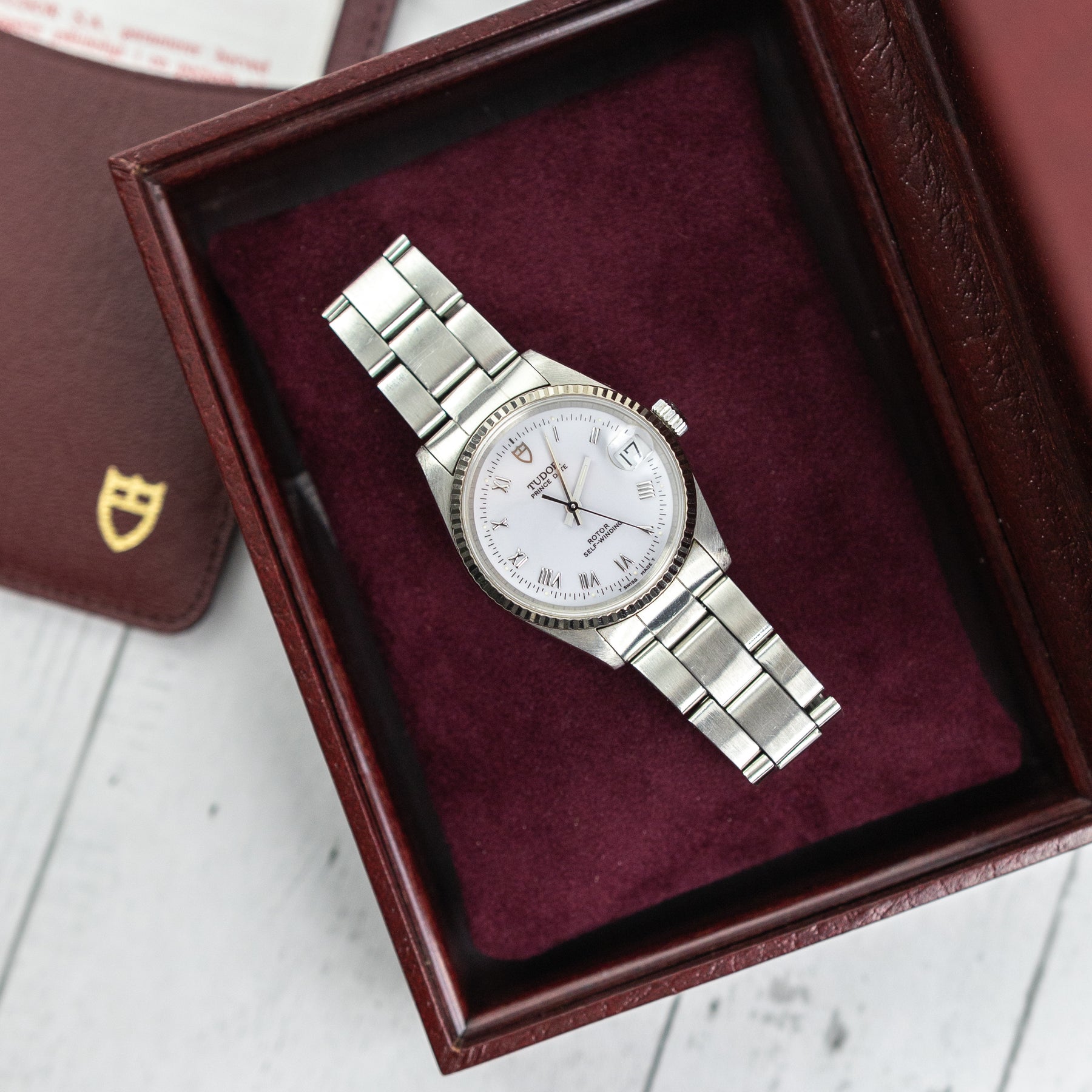 1999 Tudor Prince Date, Fluted Bezel 72034 available at RR Jewellers Yarm