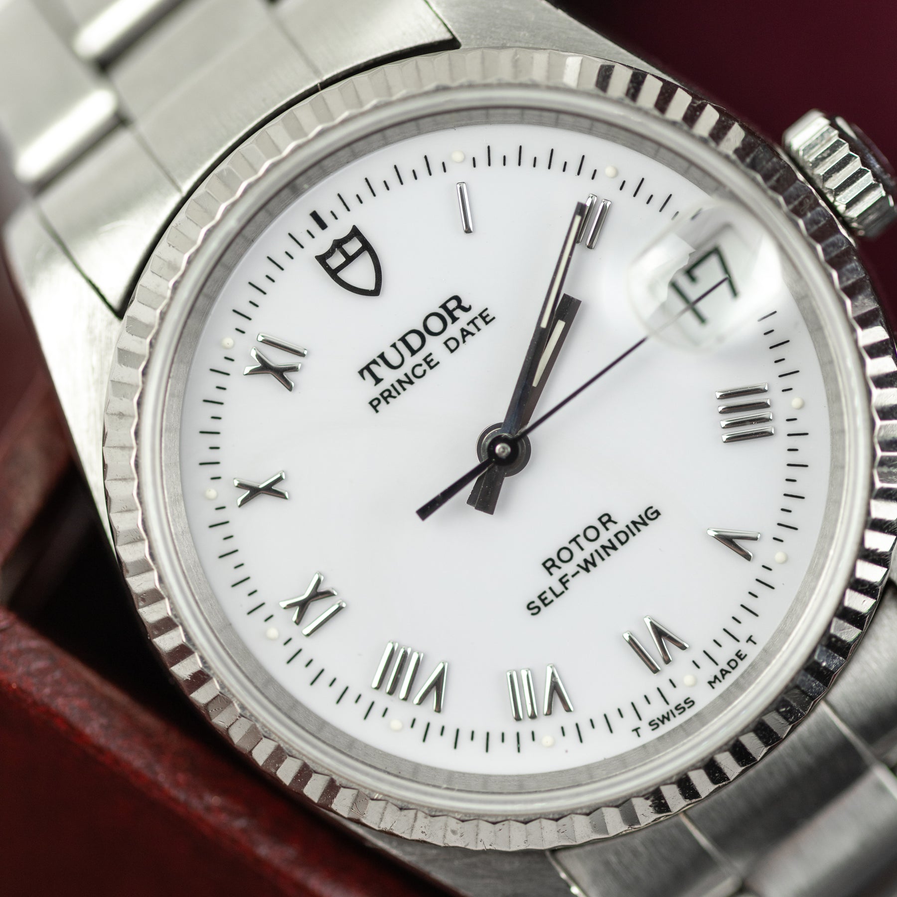 1999 Tudor Prince Date, Fluted Bezel 72034 available at RR Jewellers Yarm