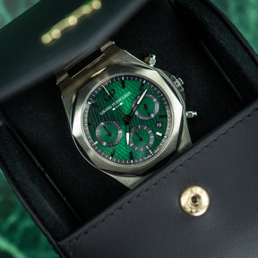 Girard Perregaux 2022 Aston Martin Limited Edition Laureato Chronograph Available at RR Jewellers Yarm