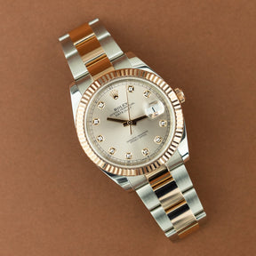 2020 Rolex DATEJUST 41 Oystersteel & Everose Gold 126331 at RR Jewellers Yarm UK
