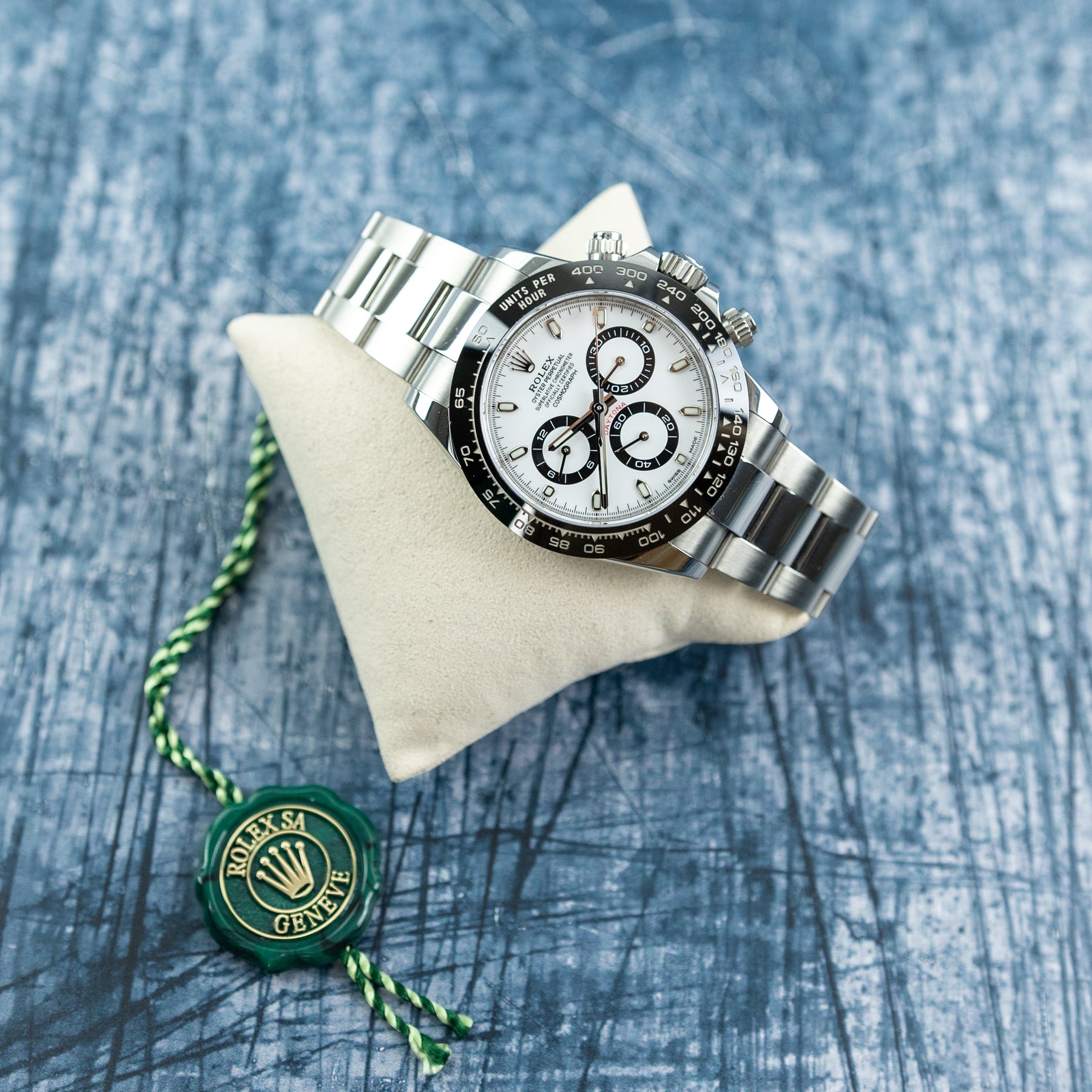 2021 Rolex COSMOGRAPH DAYTONA Oystersteel, Panda Dial 116500 available at RR Jewellers Yarm