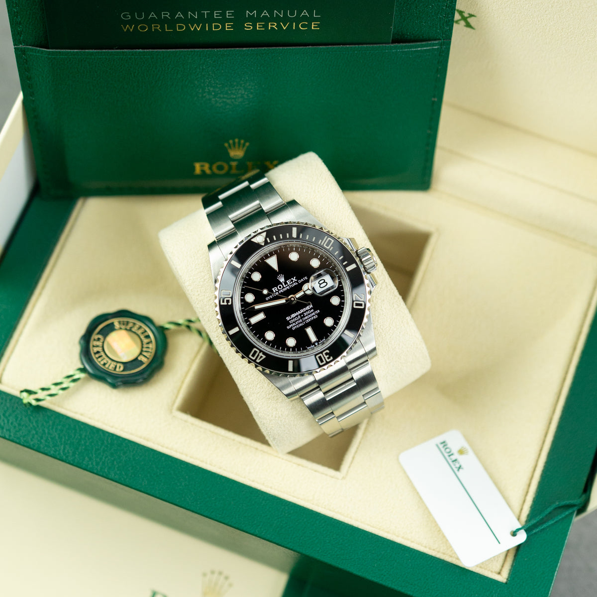 2022 Rolex SUBMARINER DATE Oyster, 41 mm, Oystersteel, 126610LN available at RR Jewellers Yarm
