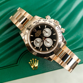 2023 Rolex COSMOGRAPH DAYTONA 18K Everose Gold, Black Dial, 40mm 126505 available at RR Jewellers Yarm