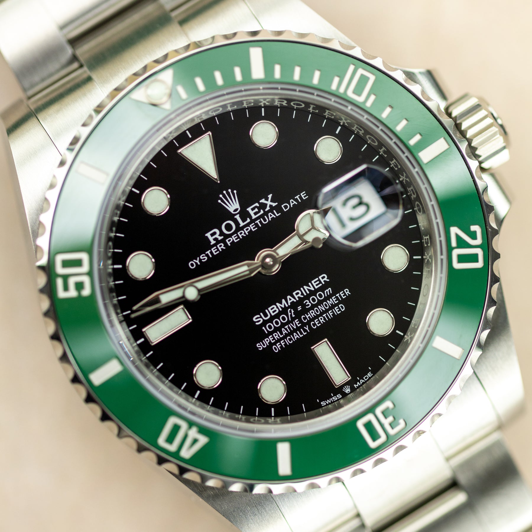 2022 Rolex SUBMARINER DATE 'Starbucks', Oystersteel, 41mm 126610LV Available at RR Jewellers Yarm