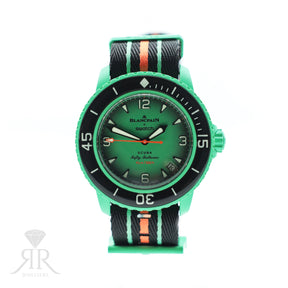 Blancpain X Swatch, Fifty Fathoms, INDIAN OCEON AVAILABLE AT RR JEWELLERS YARM