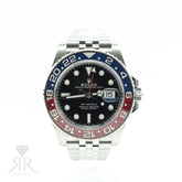 Pre - Owned Worn 2023 Rolex GMT-MASTER II 'Pepsi' 126710BLRO Full set with box & papers available at RR JEWELLERS YARM