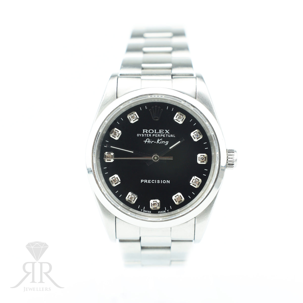 Worn Pre - Owned Good Condition Rolex Air - King OYSTER PERPETUAL With Original Box  at RR Jewellers Yarm UK