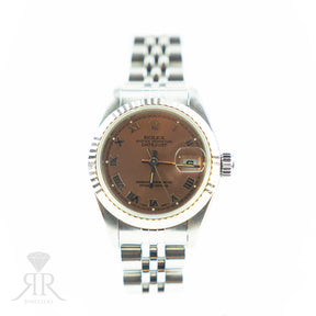 1995 Rolex DATEJUST 26mm Oystersteel, Fluted Bezel, Roman Markers Available at RR Jewellers Yarm