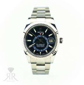 2022 Rolex Sky-Dweller oyster Blue Dial Watch 326934 at RR JEWELLERS YARM