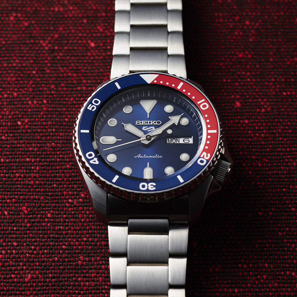 Seiko 5 Automatic Stainless Steel 41Hr Power Watch SRPD53K1 | RR Jewel