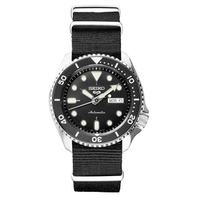 Seiko 5 Sports 24-Jewel Automatic Watch with Black Dial SRPD89 | RR Je