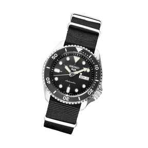 Seiko 5 Sports 24-Jewel Automatic Watch with Black Dial SRPD89 | RR Je
