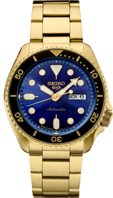 Seiko 5 Sports Gold Blue Automatic SRPK20