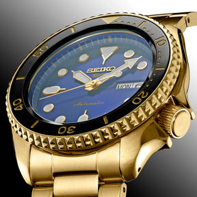 Seiko 5 Sports Gold Blue Automatic SRPK20
