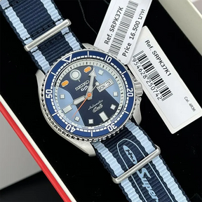 Seiko 5 Sports X Honda Limited Edition Two-tone Men's Watch SRPK37