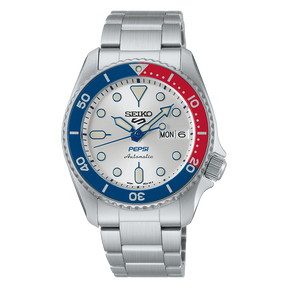 Seiko 5 Sports Limited Edition 'Pepsi' 38mm Watch SRPL99K1