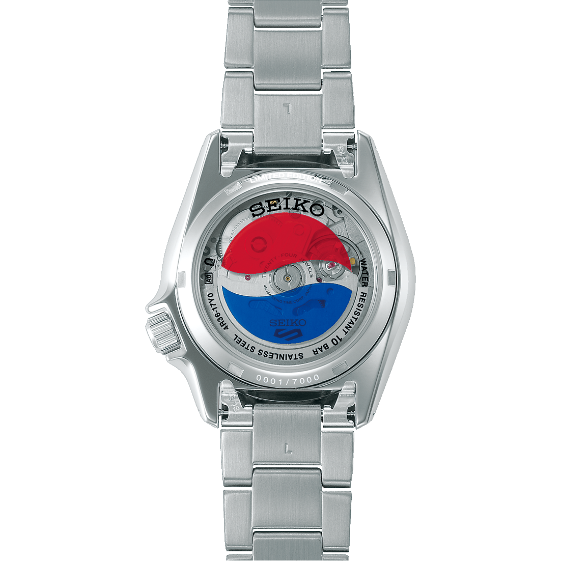 Seiko 5 Sports Limited Edition 'Pepsi' 38mm Watch SRPL99K1