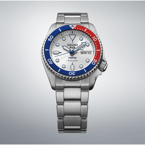 Seiko 5 Sports Limited Edition 'Pepsi' 38mm Watch SRPL99K1