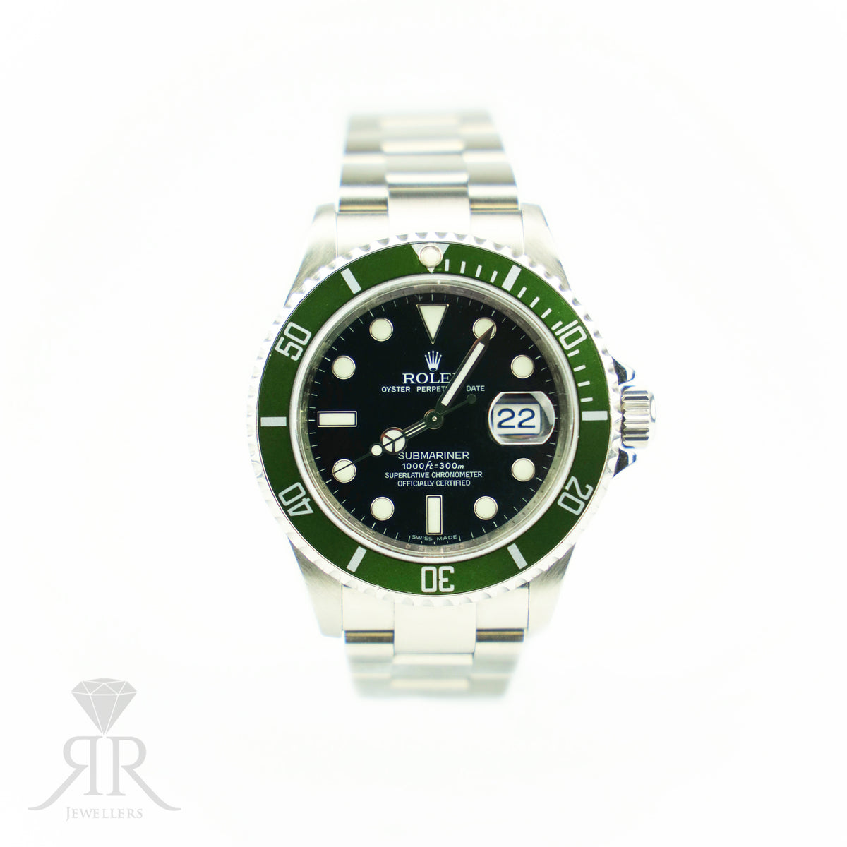 SUBMARINER 40MM 'KERMIT'- RR JEWELLERS