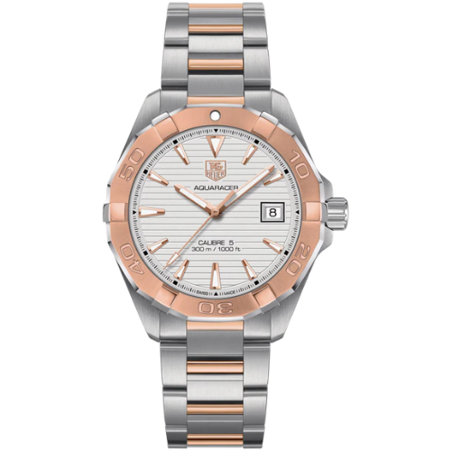 TAG Heuer Aquaracer MM0136, 41 mm, Steel & 18K gold WAY2150.BD0911