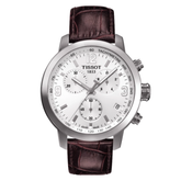 Tissot PRC 200 Quartz Chronograph Silver Leather T055.417.16.017.01 |